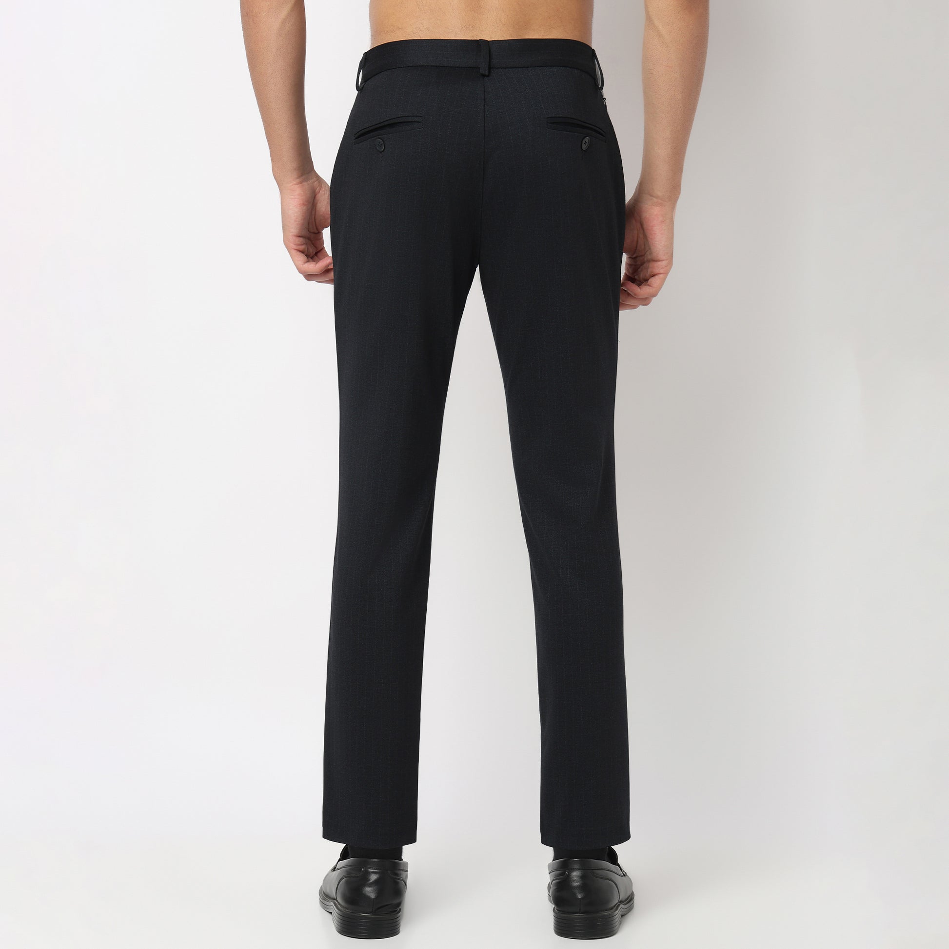 Crop Flex Pants - Ultra-Stretch Travel Friendly Crop Length With Secure Zip Pocket
