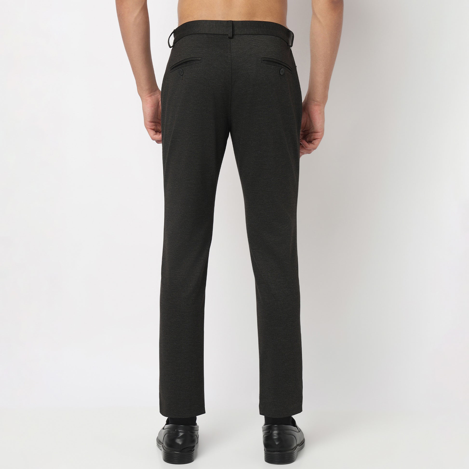 Crop Flex Pants - Ultra-Stretch Travel Friendly Crop Length With Secure Zip Pocket