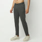 Regular Fit Solid Ankle Length Mid Rise Pants