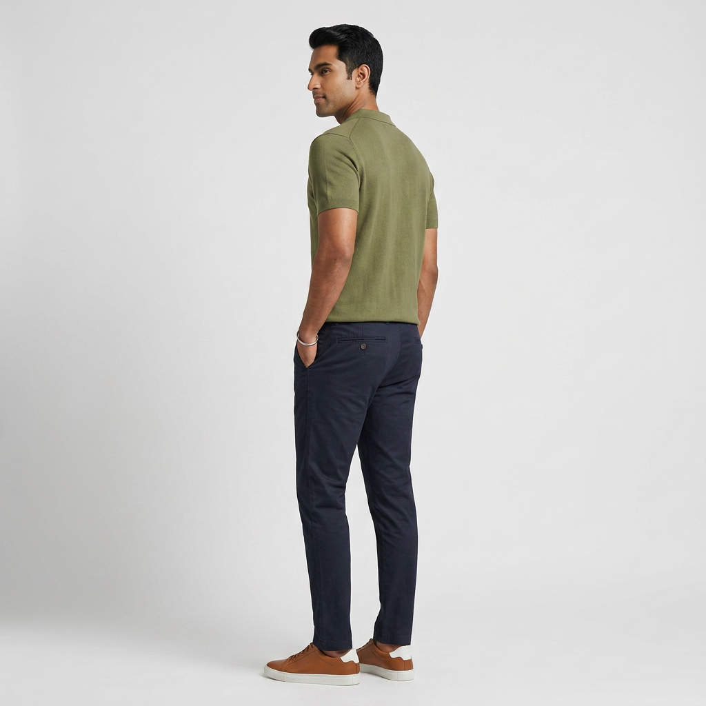 Brunch Pants - Smart Modern Elasticated Waistband Ankle Length Pure Cotton