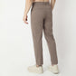 Regular Fit Solid Mid Rise Trousers