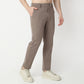 Regular Fit Solid Mid Rise Trousers