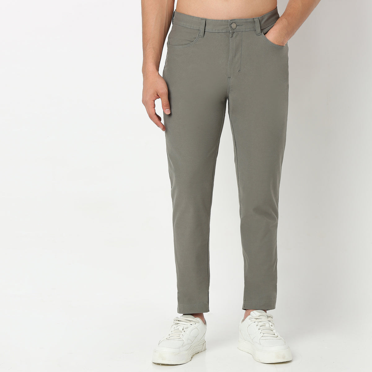 Full Length Riveters  Easy Care,Ergonomic Fit | Travel Friendly | All Day Comfort Reinforced Gusset | Special Stitching Thread Jeans