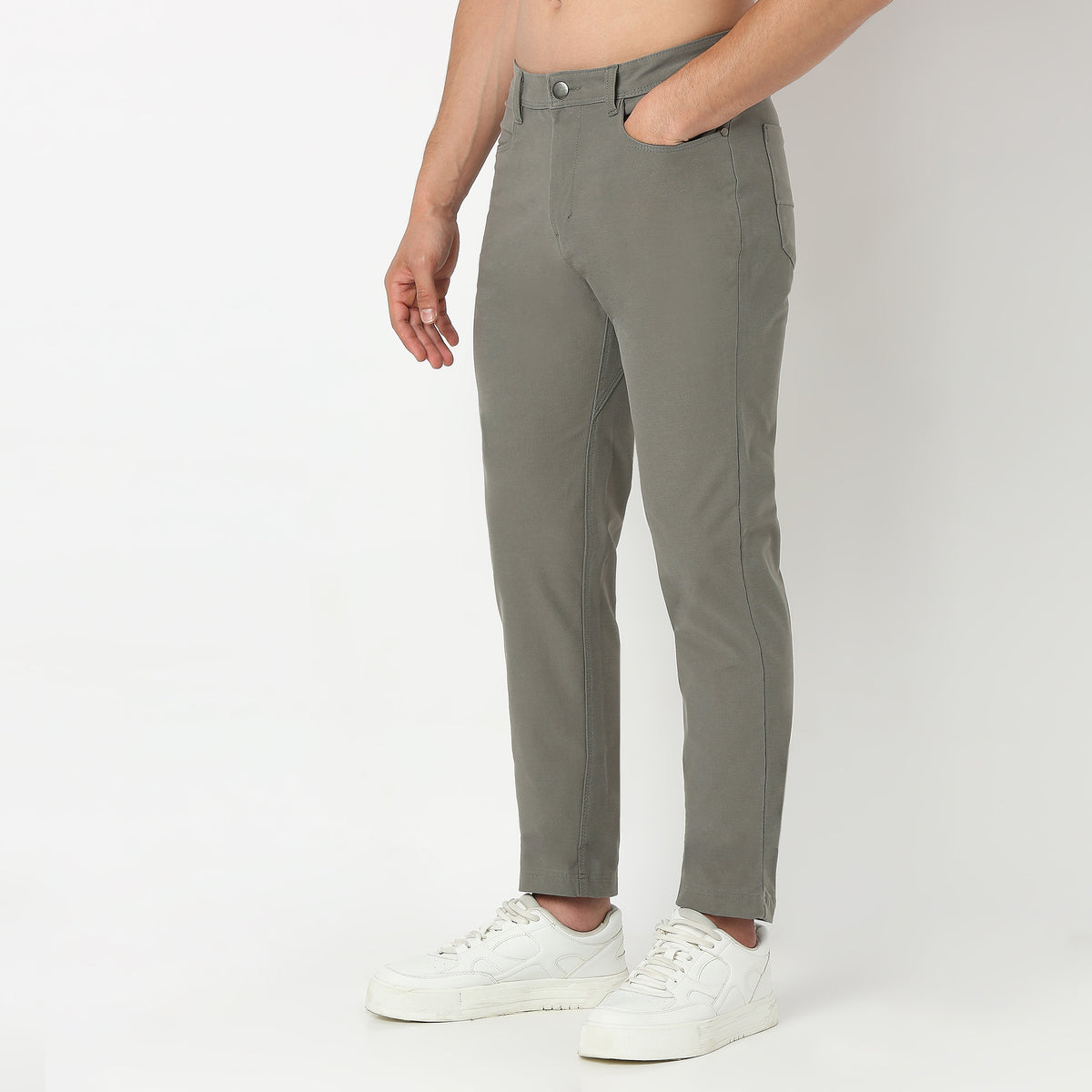 Full Length Riveters  Easy Care,Ergonomic Fit | Travel Friendly | All Day Comfort Reinforced Gusset | Special Stitching Thread Jeans