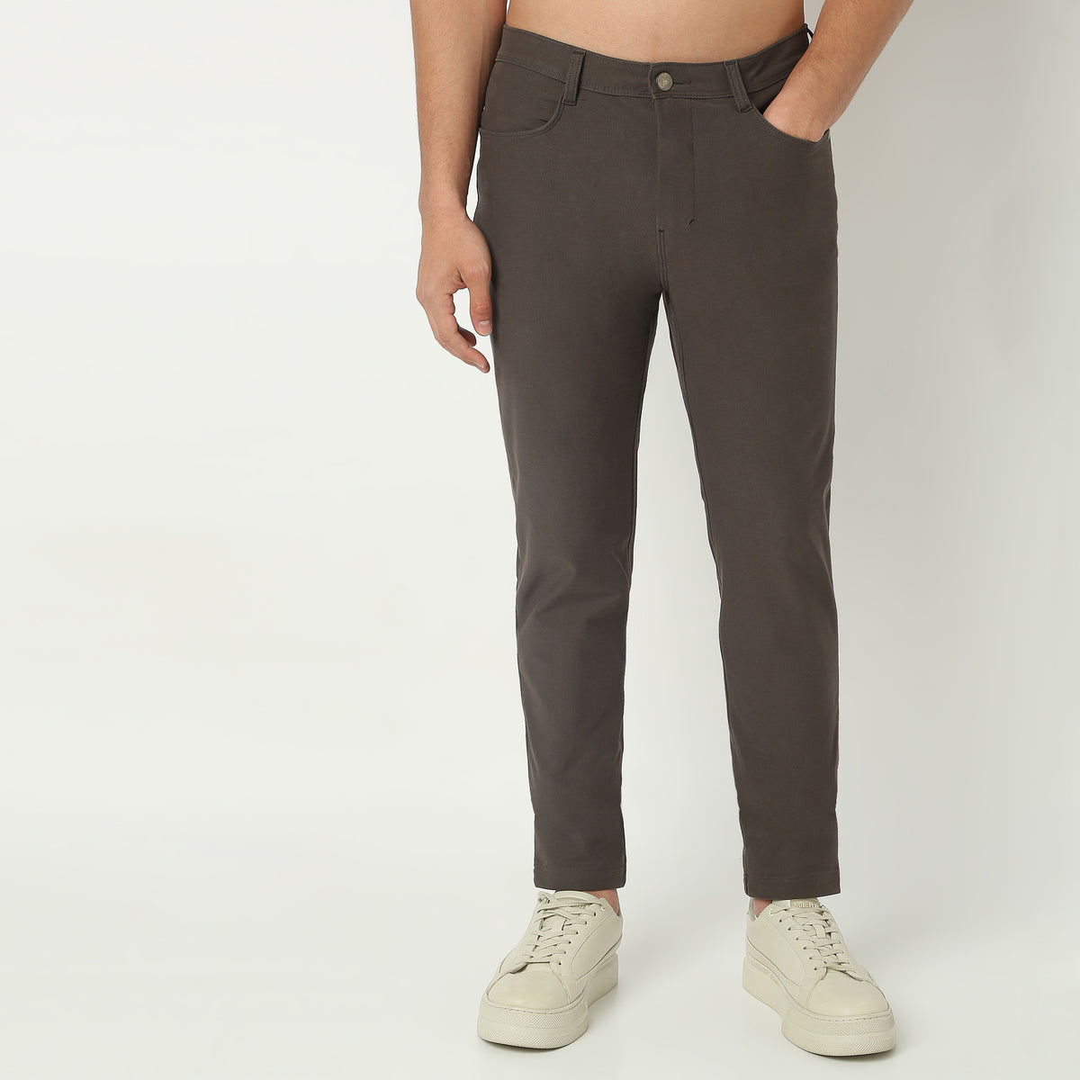 Full Length Riveters  Easy Care,Ergonomic Fit | Travel Friendly | All Day Comfort Reinforced Gusset | Special Stitching Thread Jeans