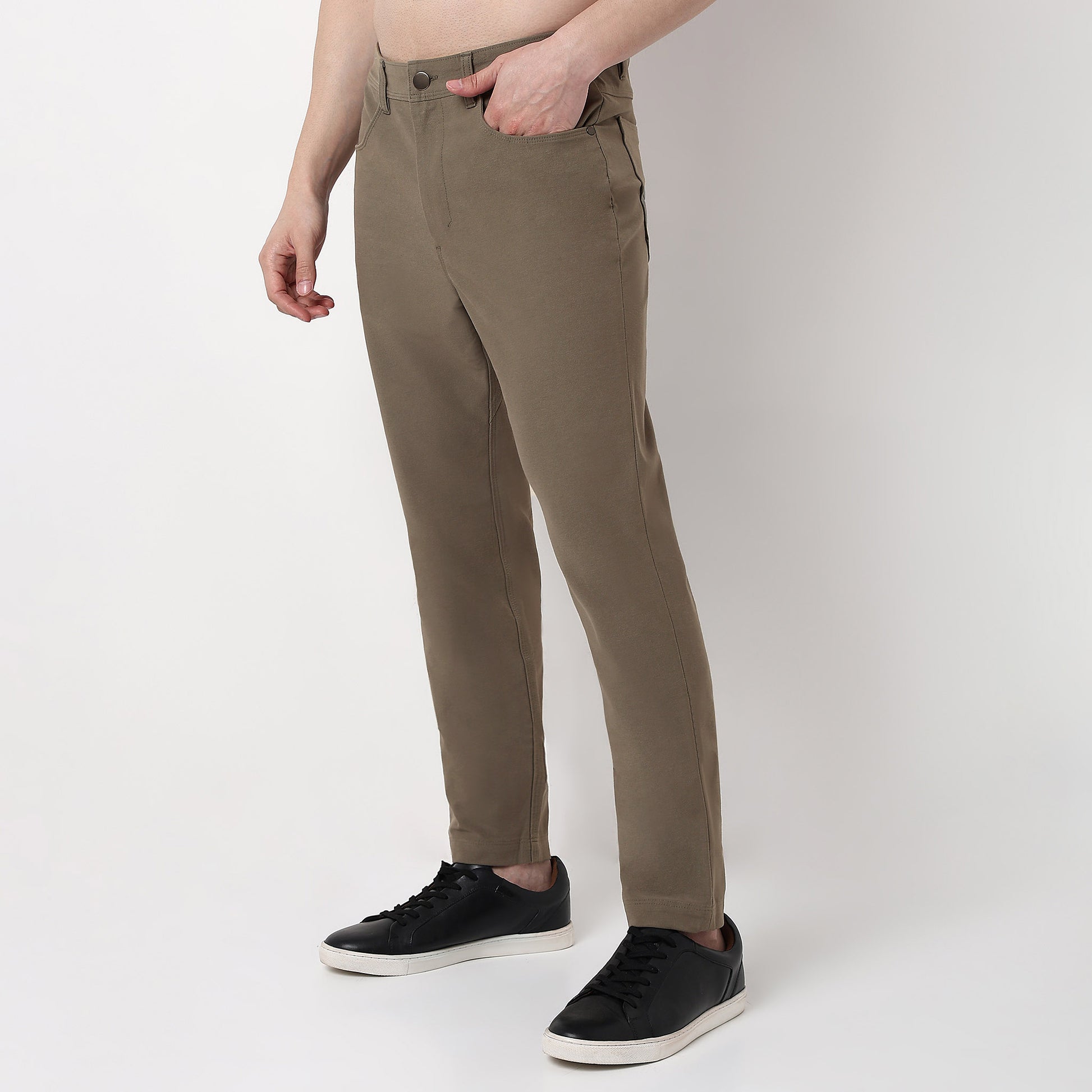 Full Length Riveters  Easy Care,Ergonomic Fit | Travel Friendly | All Day Comfort Reinforced Gusset | Special Stitching Thread Jeans