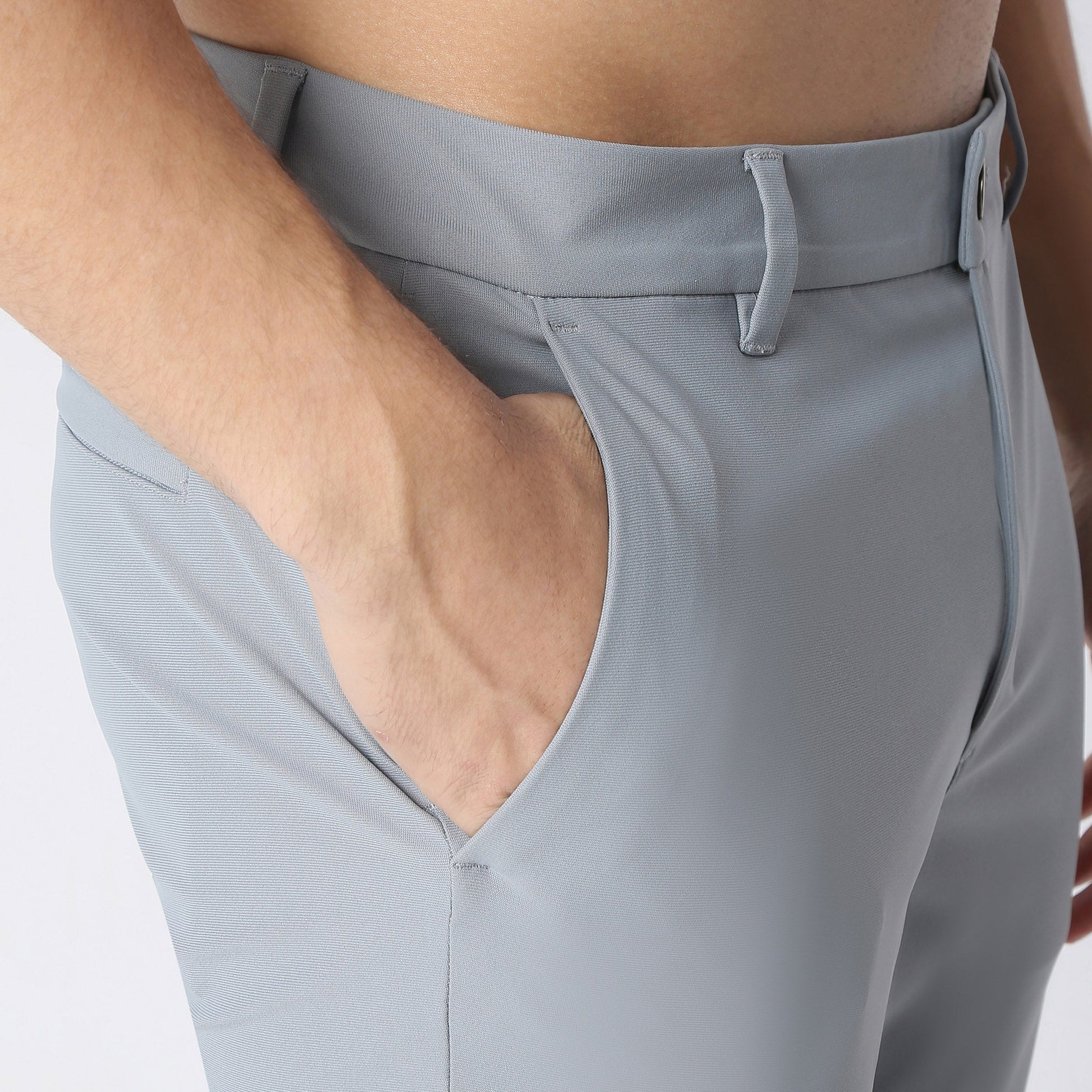 Anti Wrinkle 4-way Stretch Mid Rise Fluid-X Pants