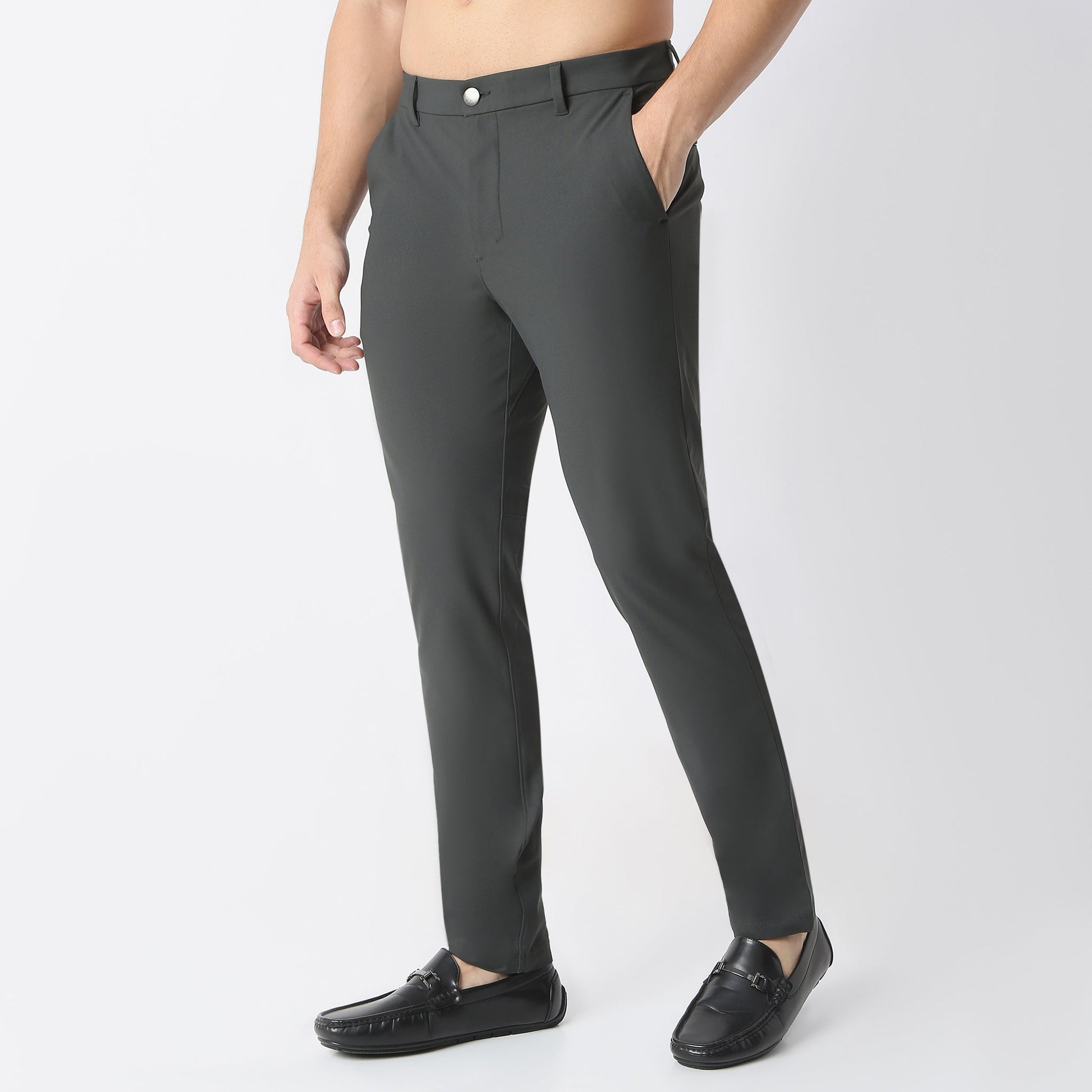 Anti Wrinkle 4-way Stretch Mid Rise Fluid-X Pants