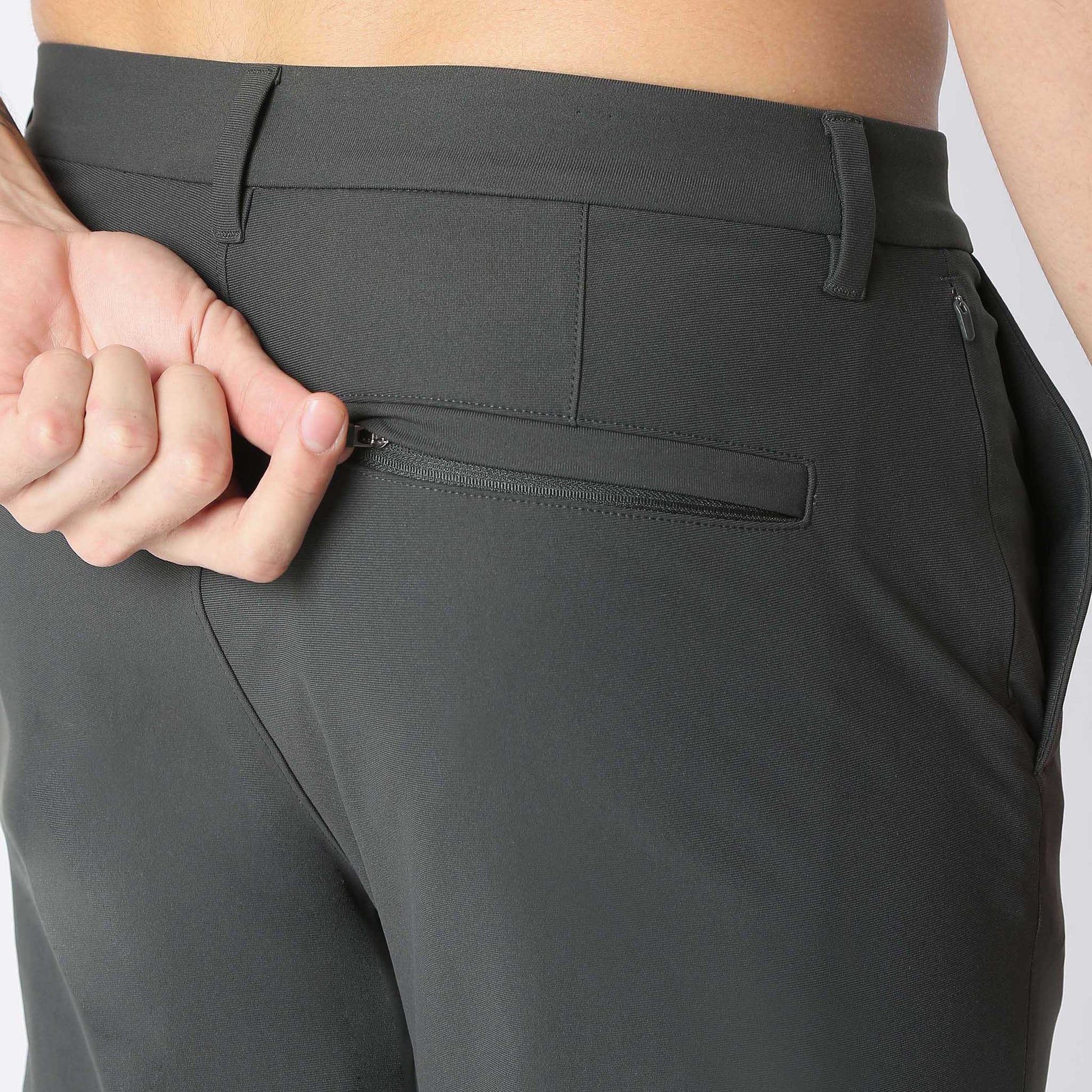 Anti Wrinkle 4-way Stretch Mid Rise Fluid-X Pants