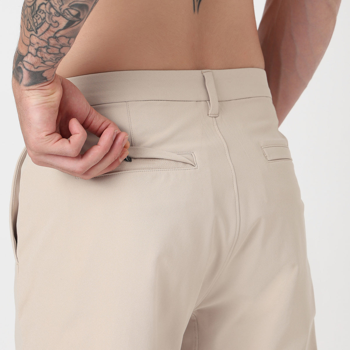 Anti Wrinkle 4-way Stretch Mid Rise Fluid-X Pants