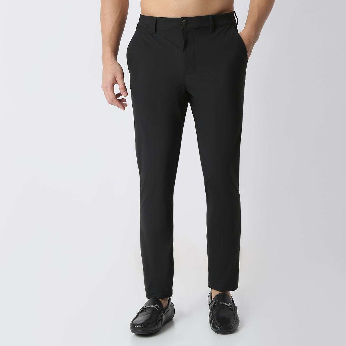 Anti Wrinkle 4-way Stretch Mid Rise Fluid-X Pants