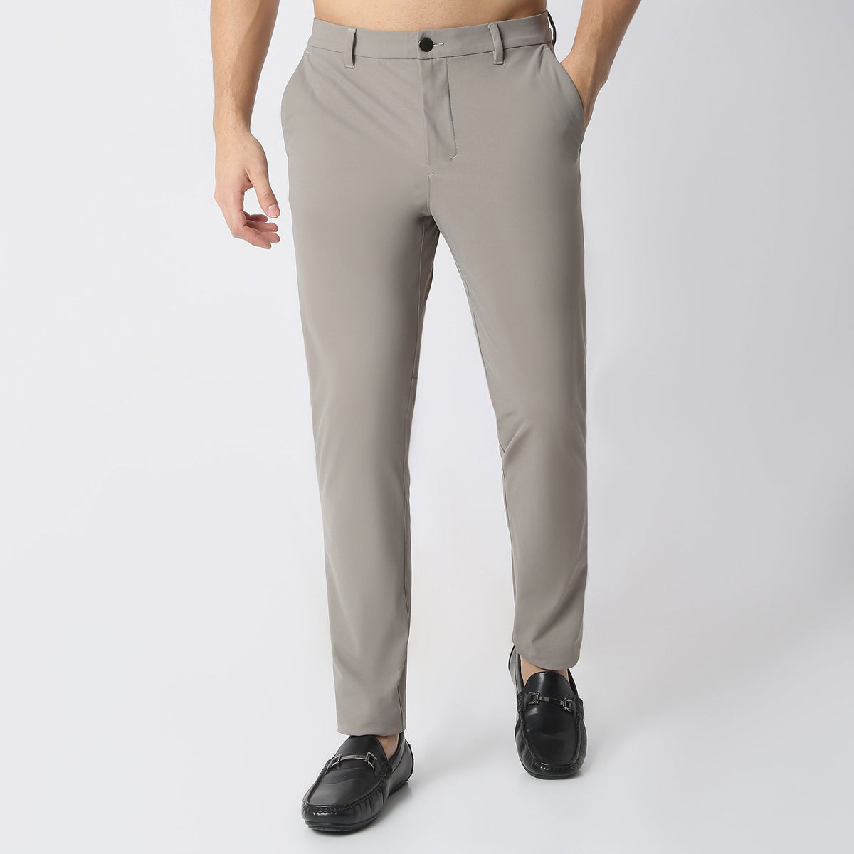 Anti Wrinkle 4-way Stretch Mid Rise Fluid-X Pants