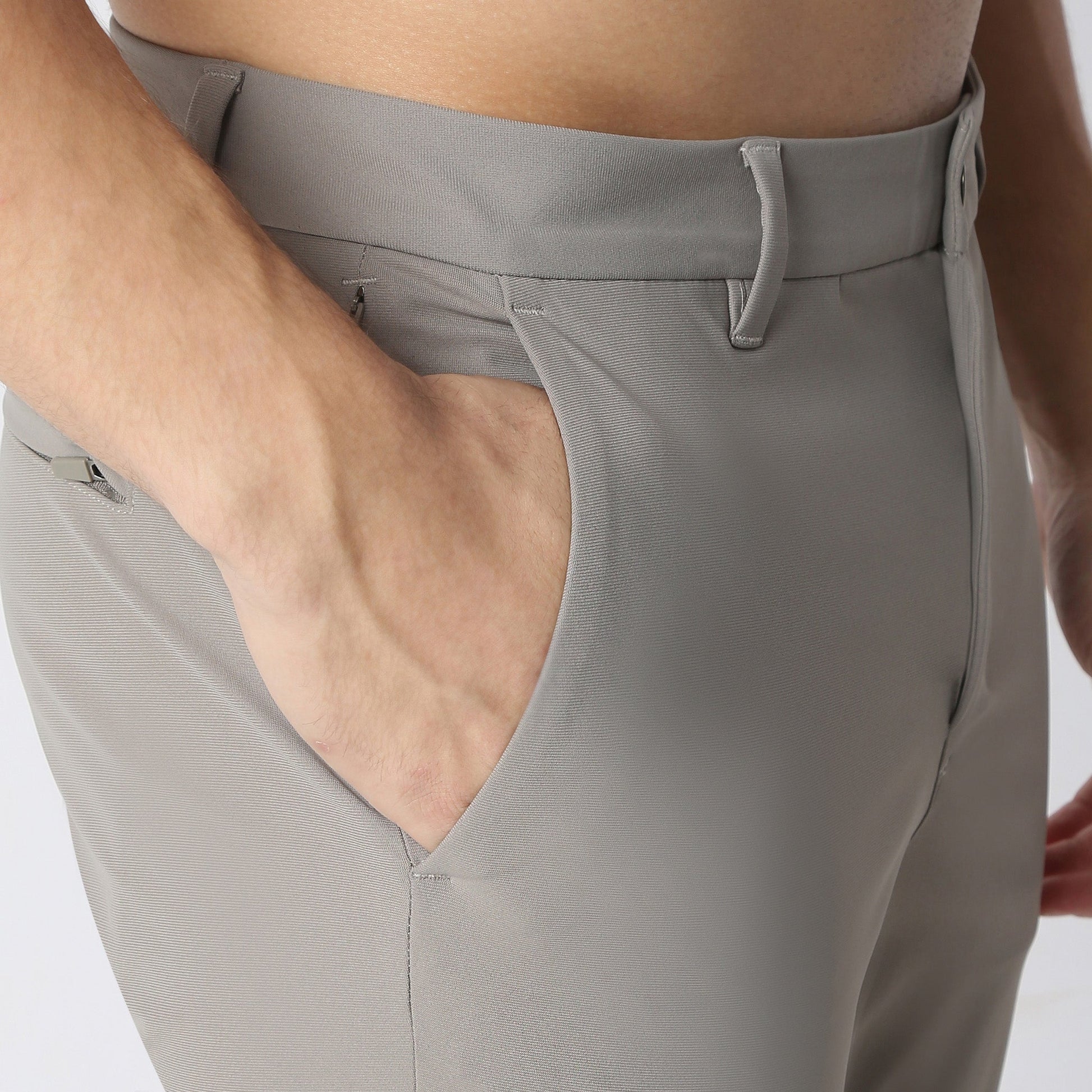 Anti Wrinkle 4-way Stretch Mid Rise Fluid-X Pants