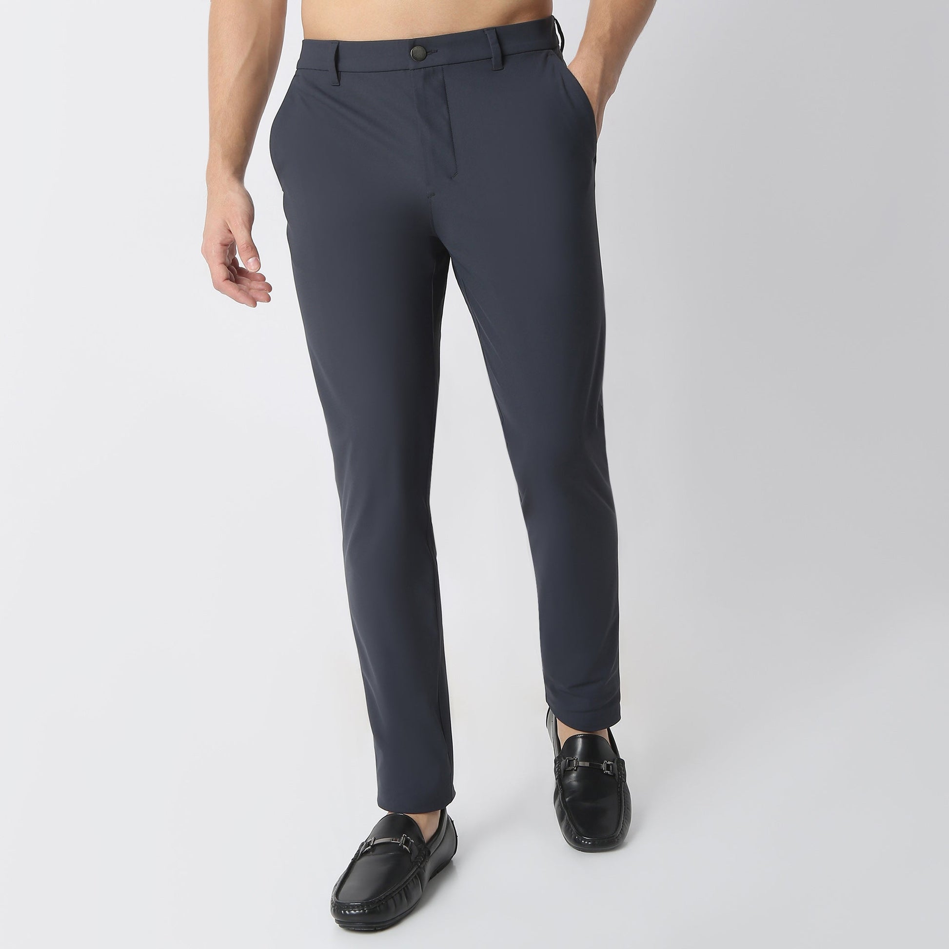 Anti Wrinkle 4-way Stretch Mid Rise Fluid-X Pants