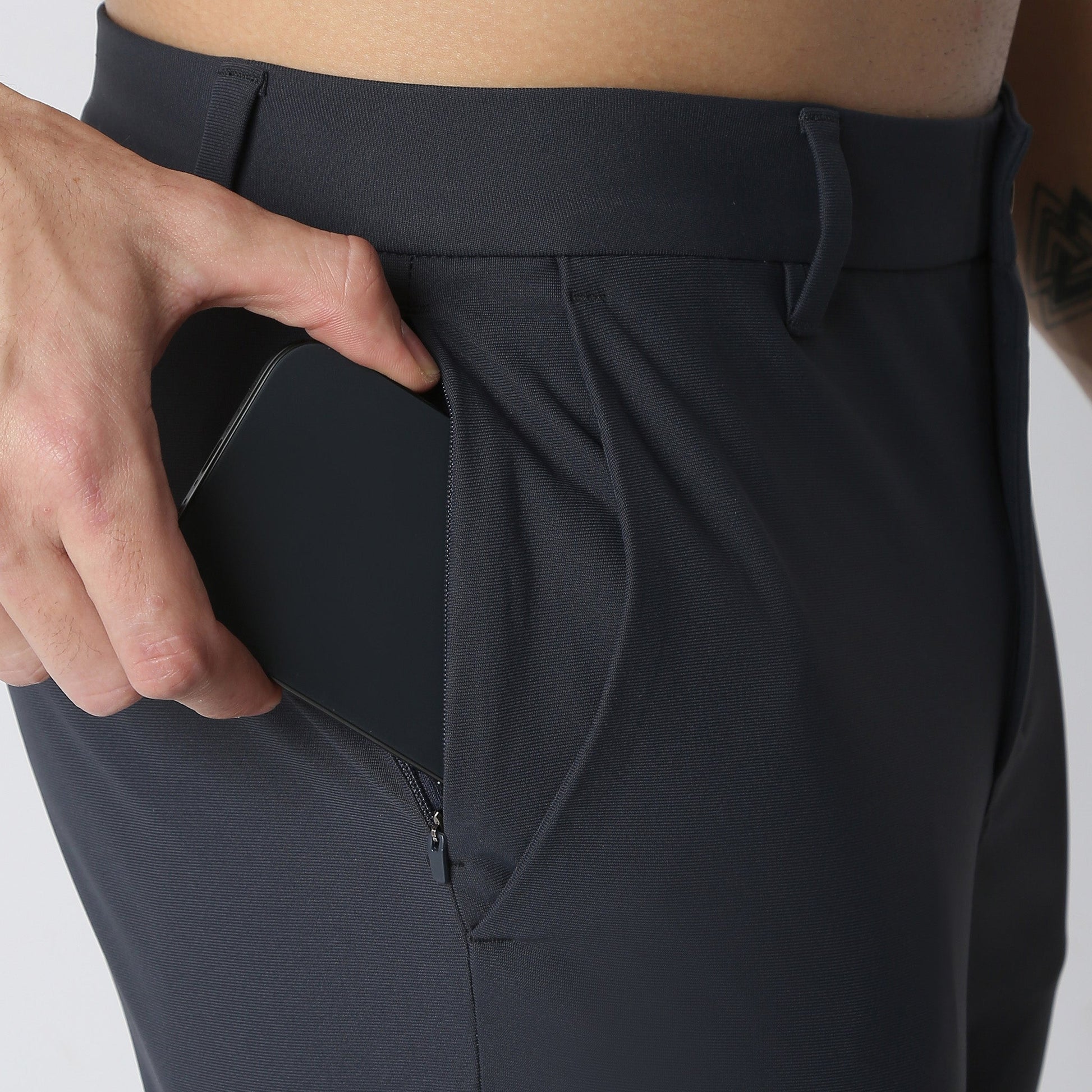 Anti Wrinkle 4-way Stretch Mid Rise Fluid-X Pants