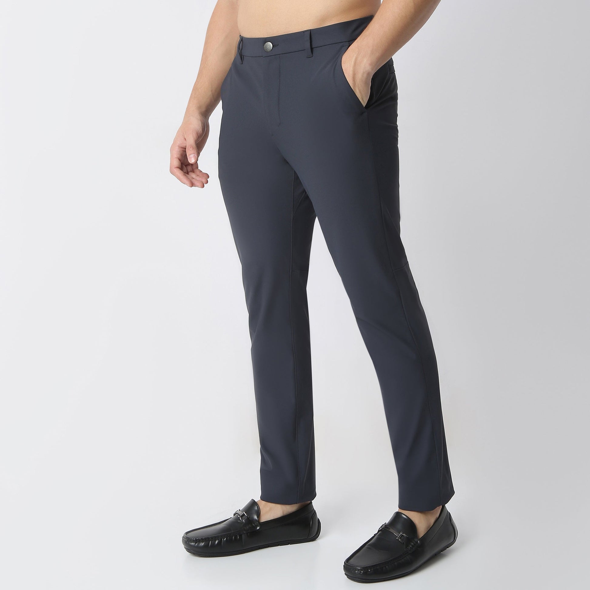 Anti Wrinkle 4-way Stretch Mid Rise Fluid-X Pants