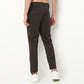 Polyester Elastane Ankle Length Pants