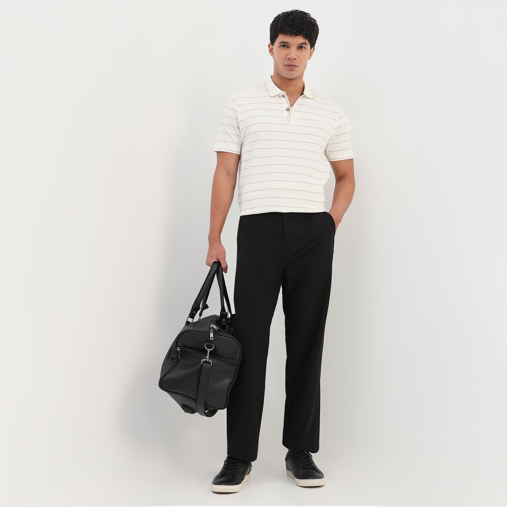 FluidX Comforters Comfort Pants with Half Elasticated Waistband