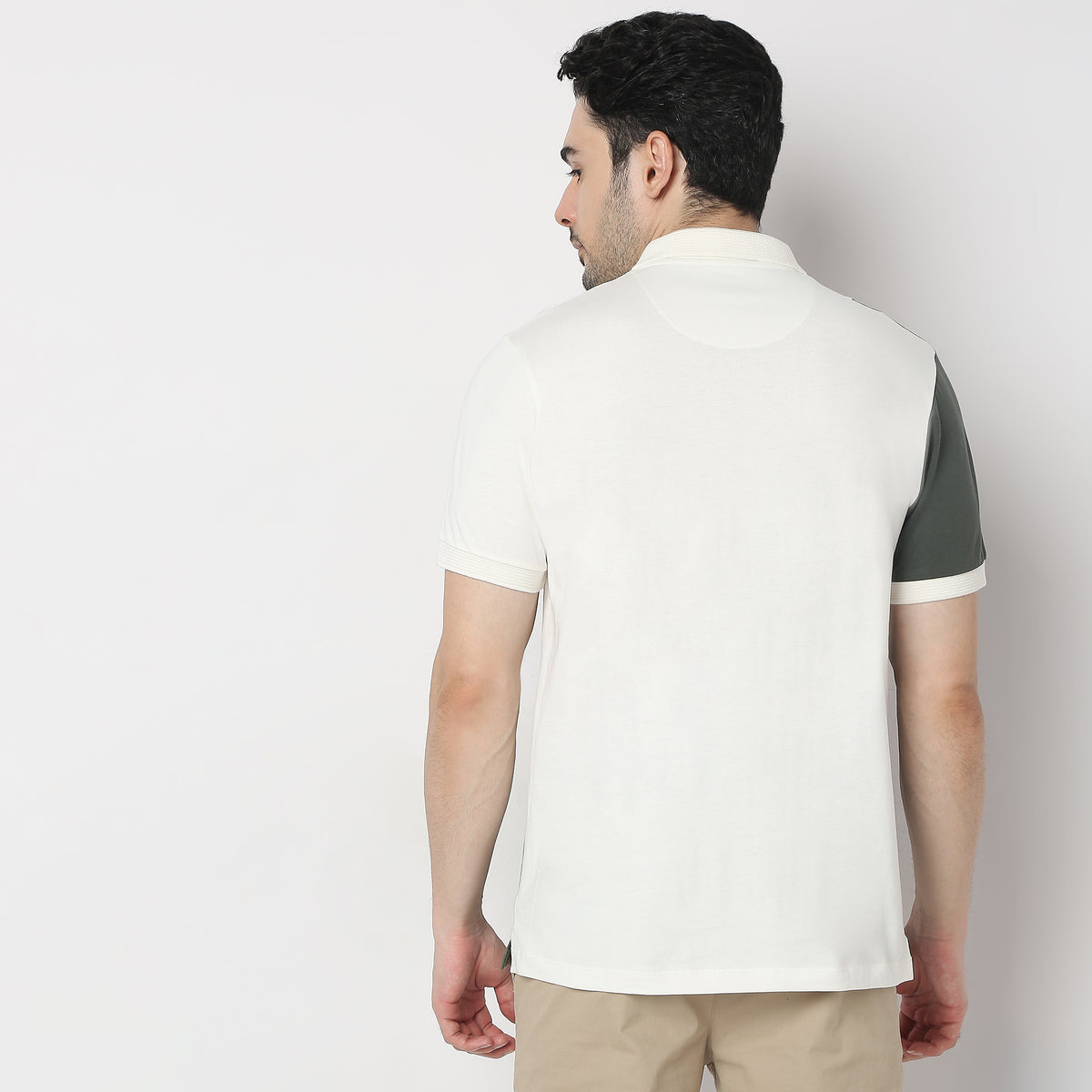 Regular Fit Structured Polo T-Shirt