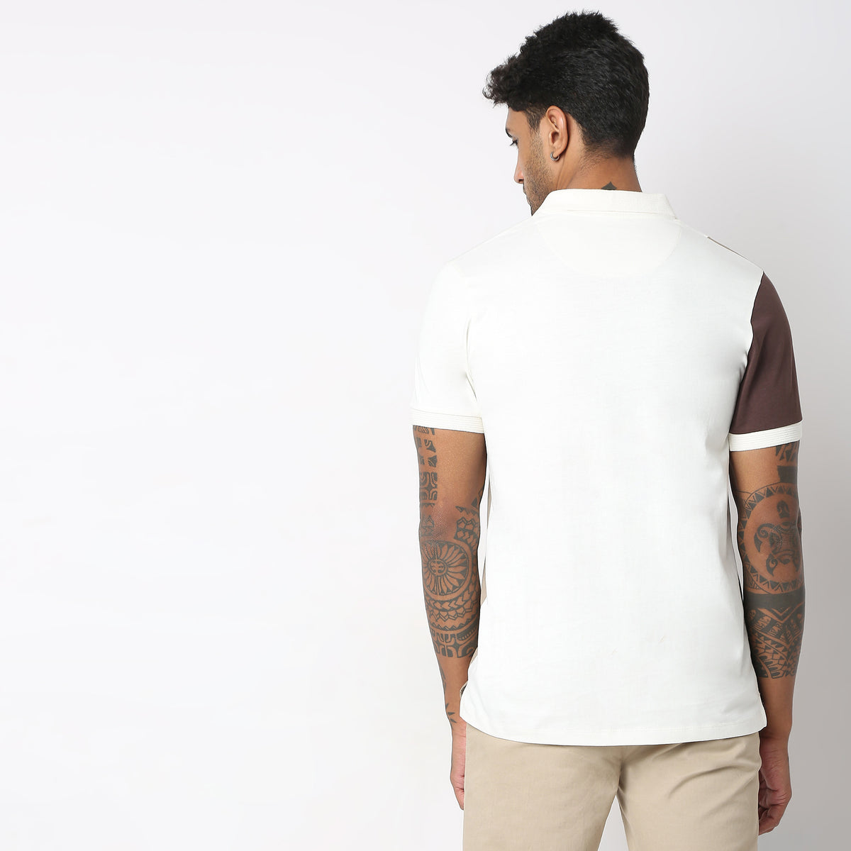 Regular Fit Structured Polo T-Shirt