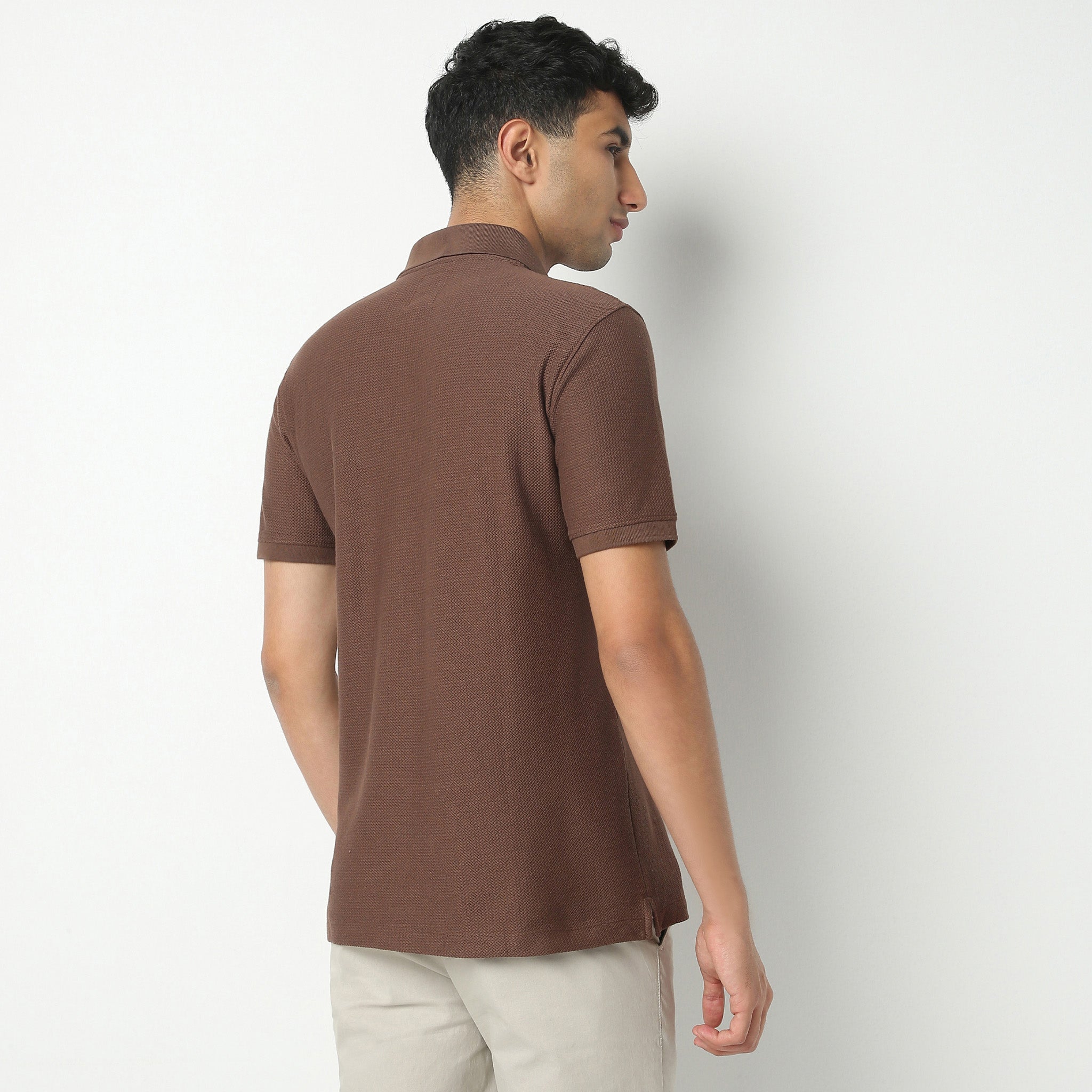 Jacquard Island Polo T-Shirt – Style Union