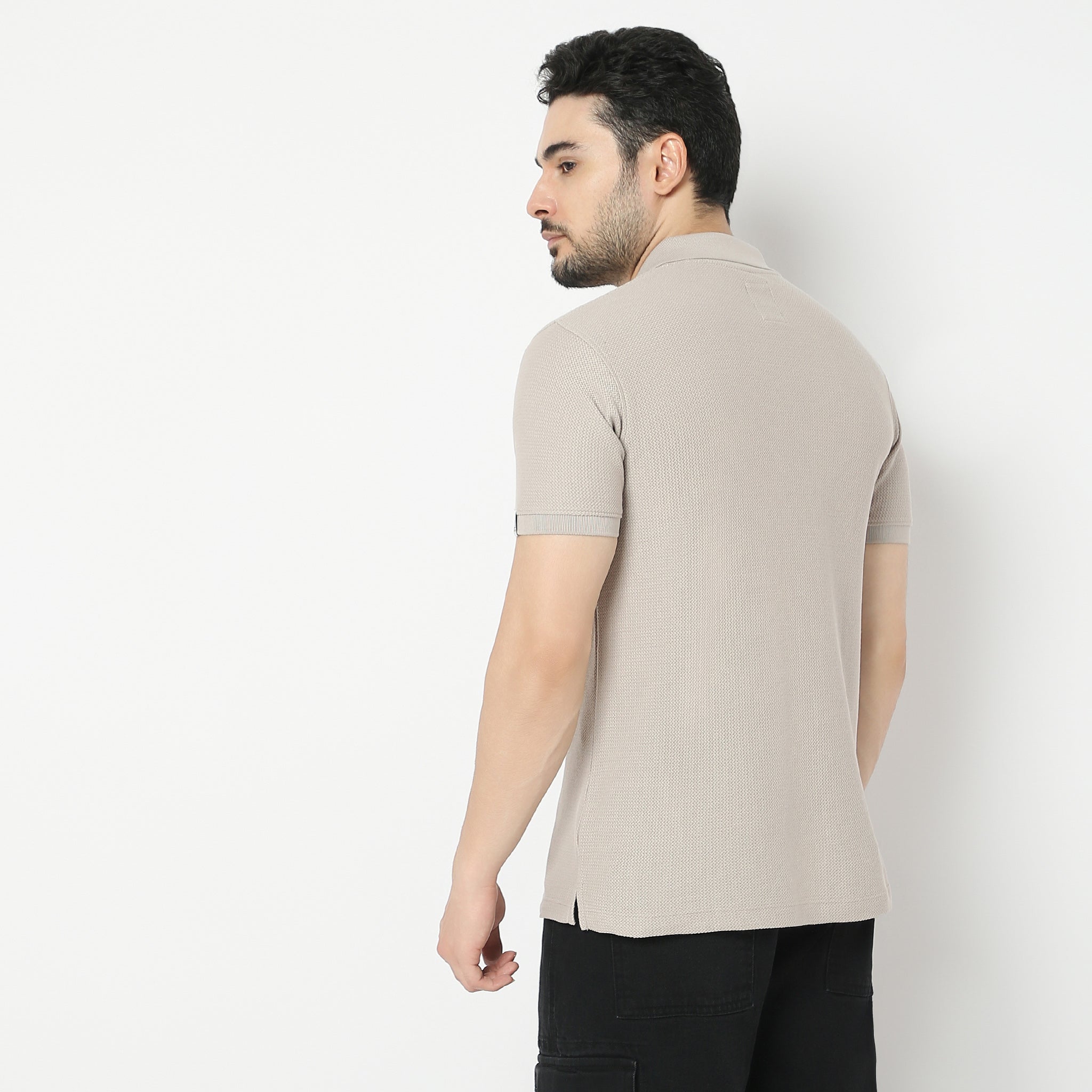 Jacquard Island Polo T-Shirt – Style Union