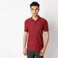 Regular Fit Structured Regular Length Polo T-Shirt