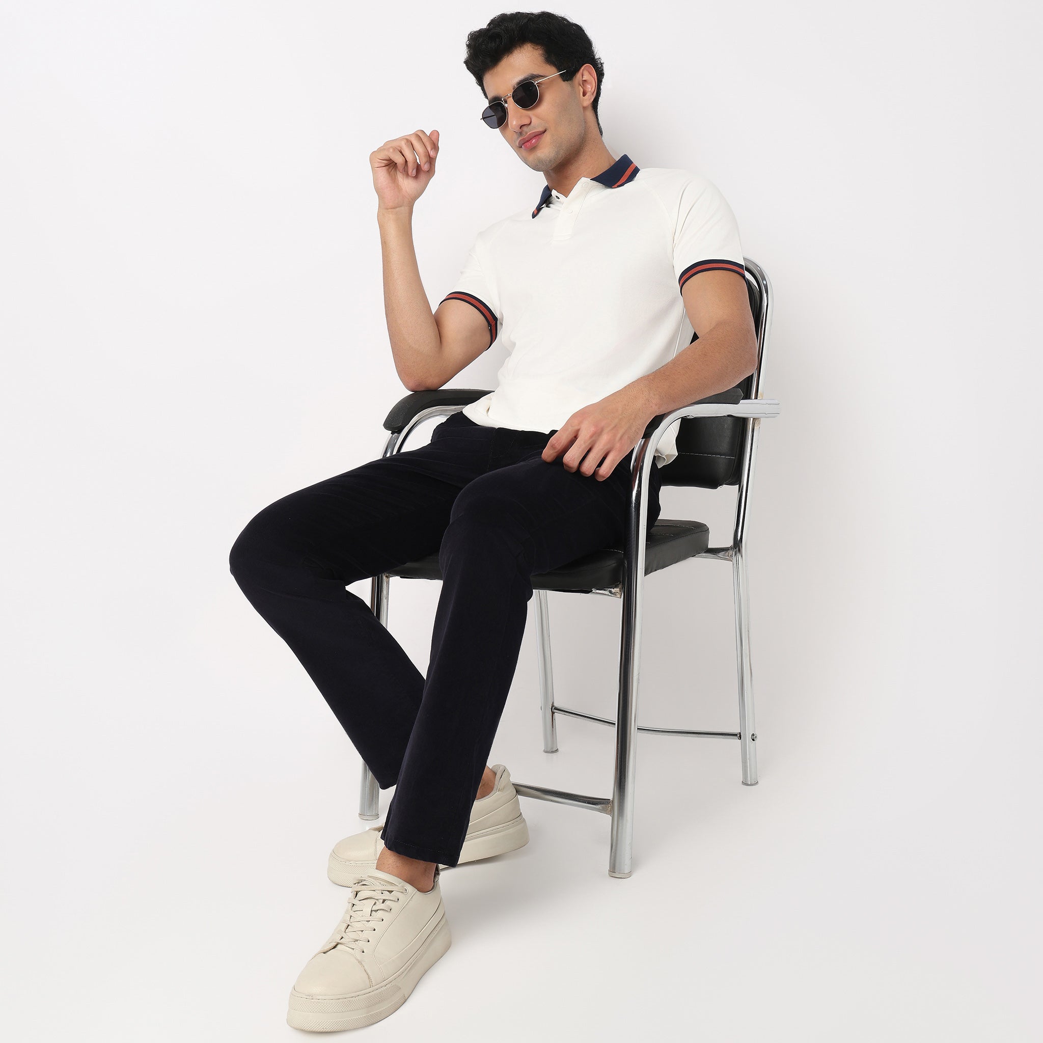 Urban Polo Solid Polo T-Shirt