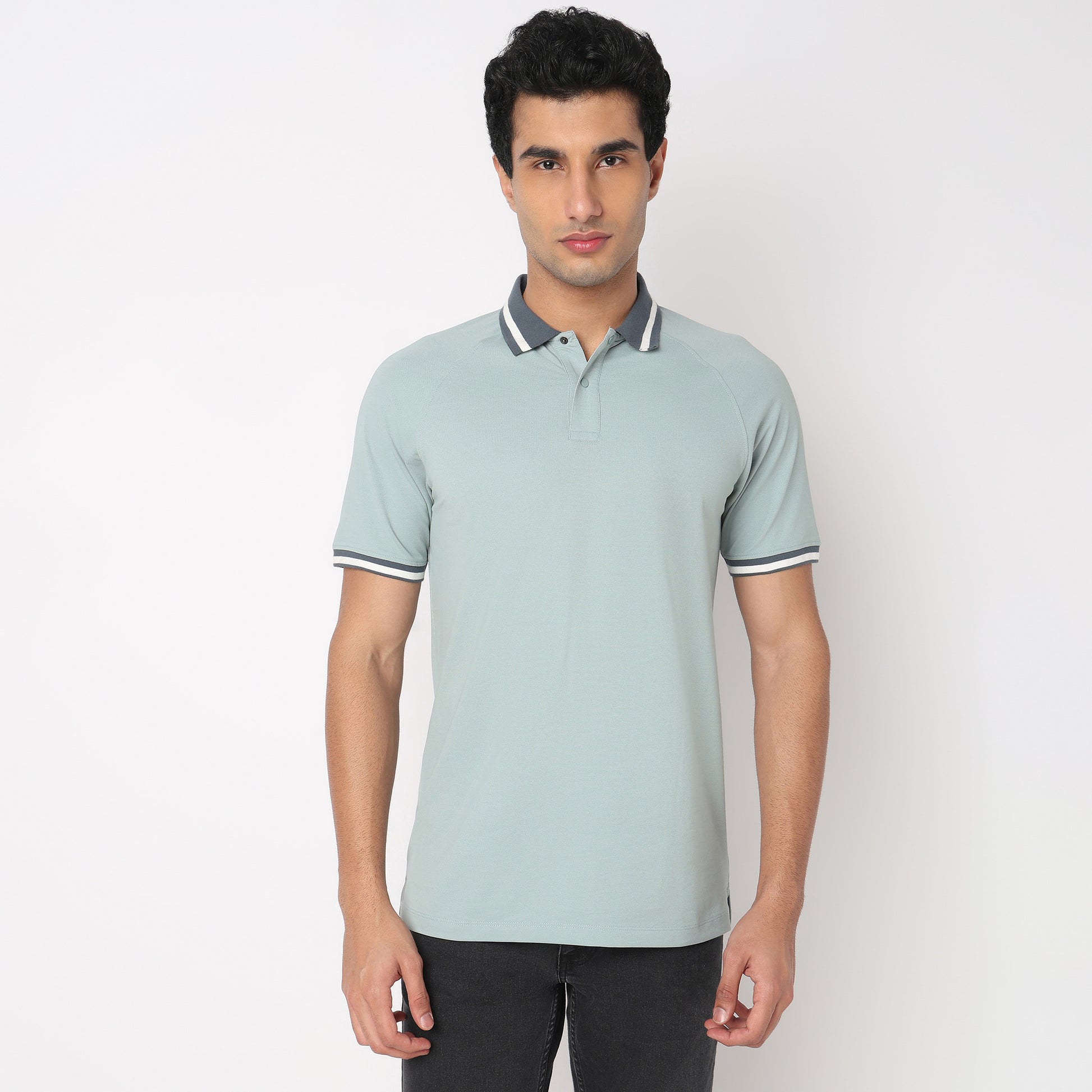 Urban Polo Solid Polo T-Shirt