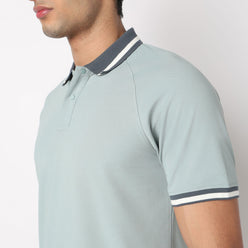 Urban Polo Solid Polo T-Shirt