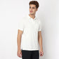 Buy Men Regular Fit Structured Half Sleeve T-Shirt  - Style Union