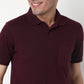 Buy Men Regular Fit Structured Half Sleeve T-Shirt  - Style Union