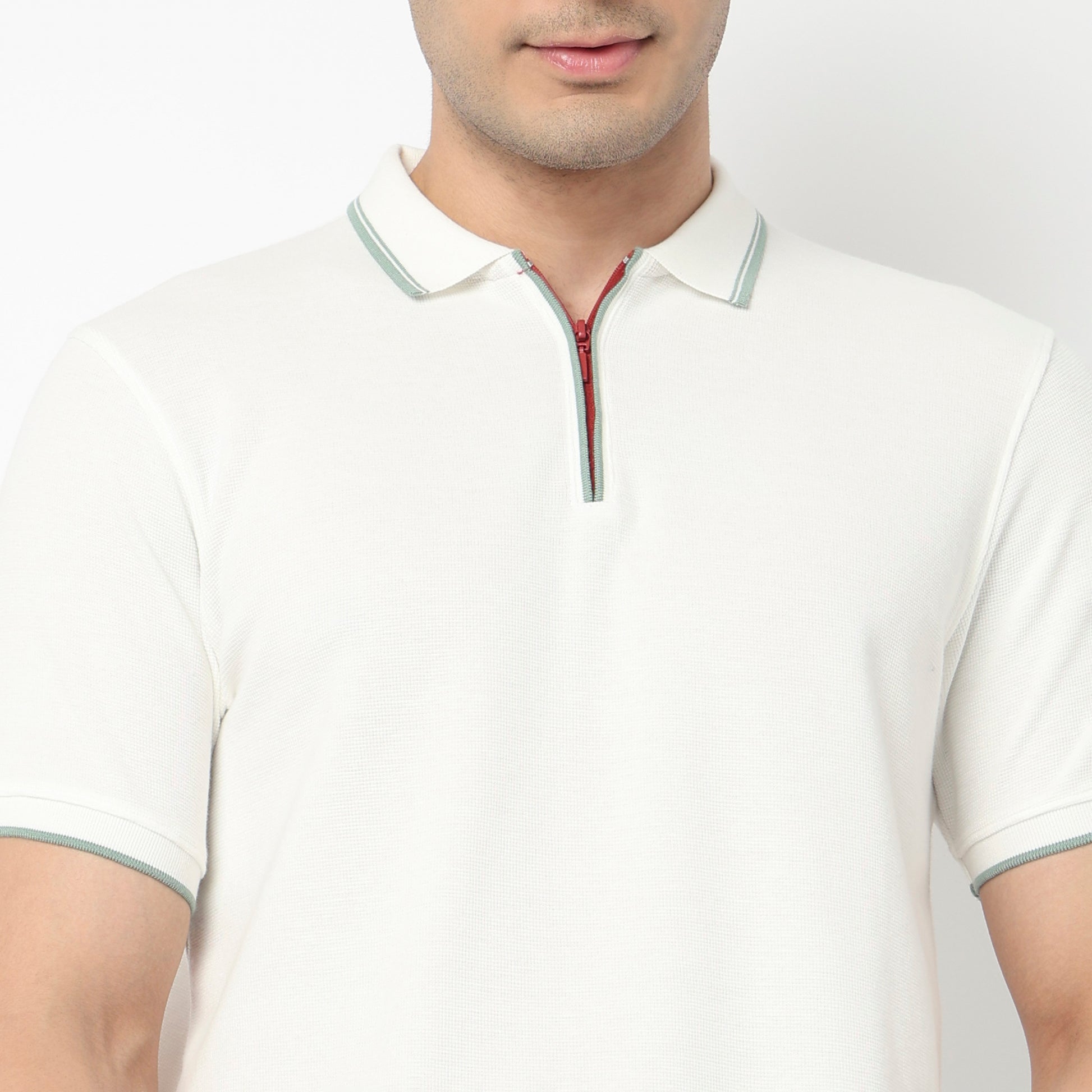 Structured Smart Polo T-Shirt