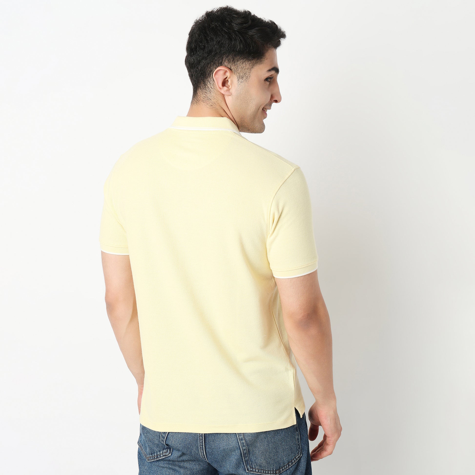 Structured Smart Polo T-Shirt