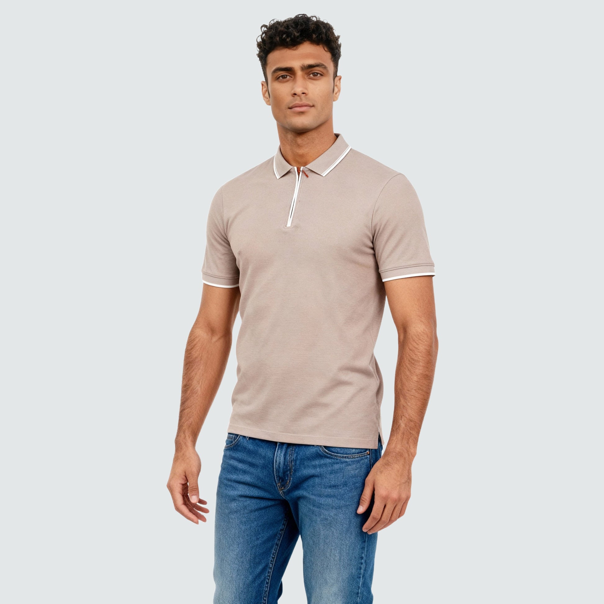 Structured Smart Polo T-Shirt