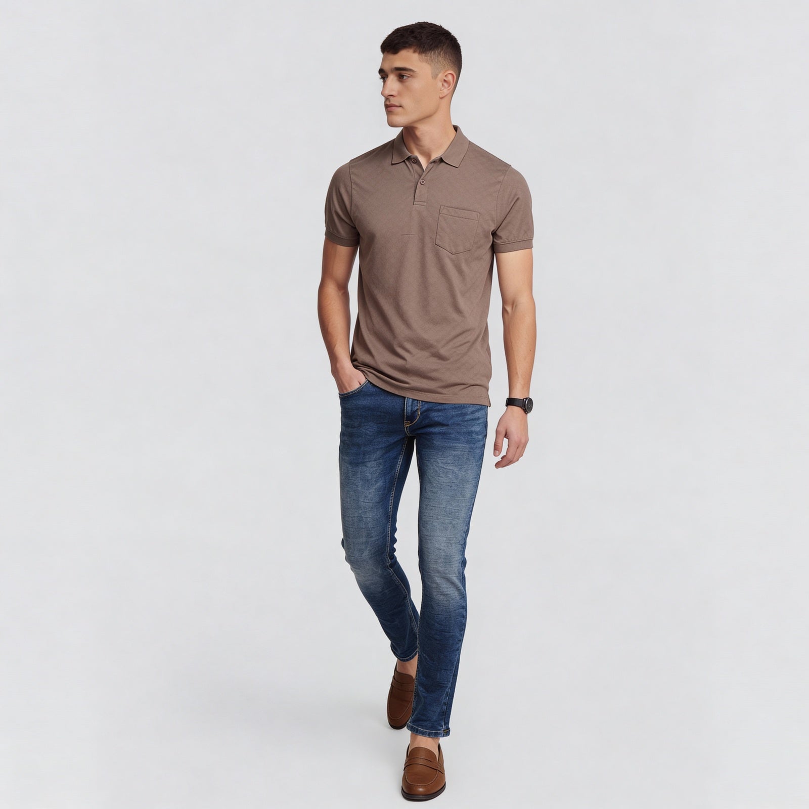 Structured Persona Polo T-Shirt