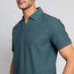 Structured Johnny Collar Island Polo T-Shirt