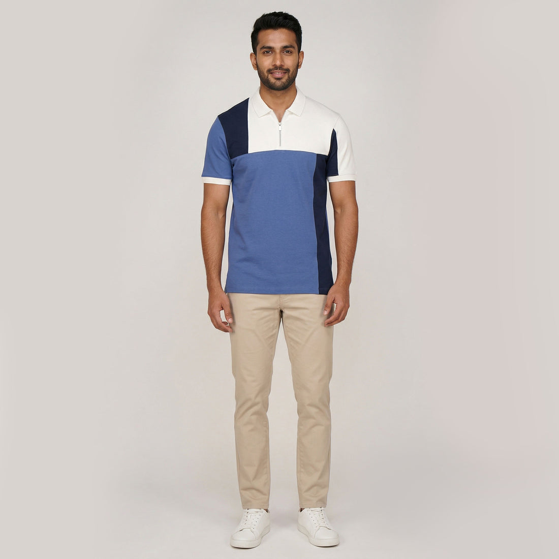 Cotton Structured Brunch Polo T-Shirt