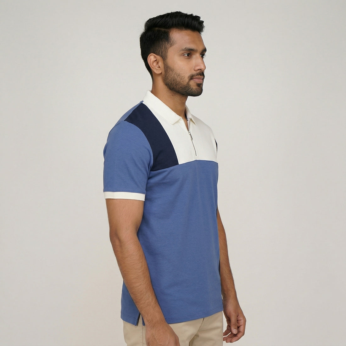 Cotton Structured Brunch Polo T-Shirt