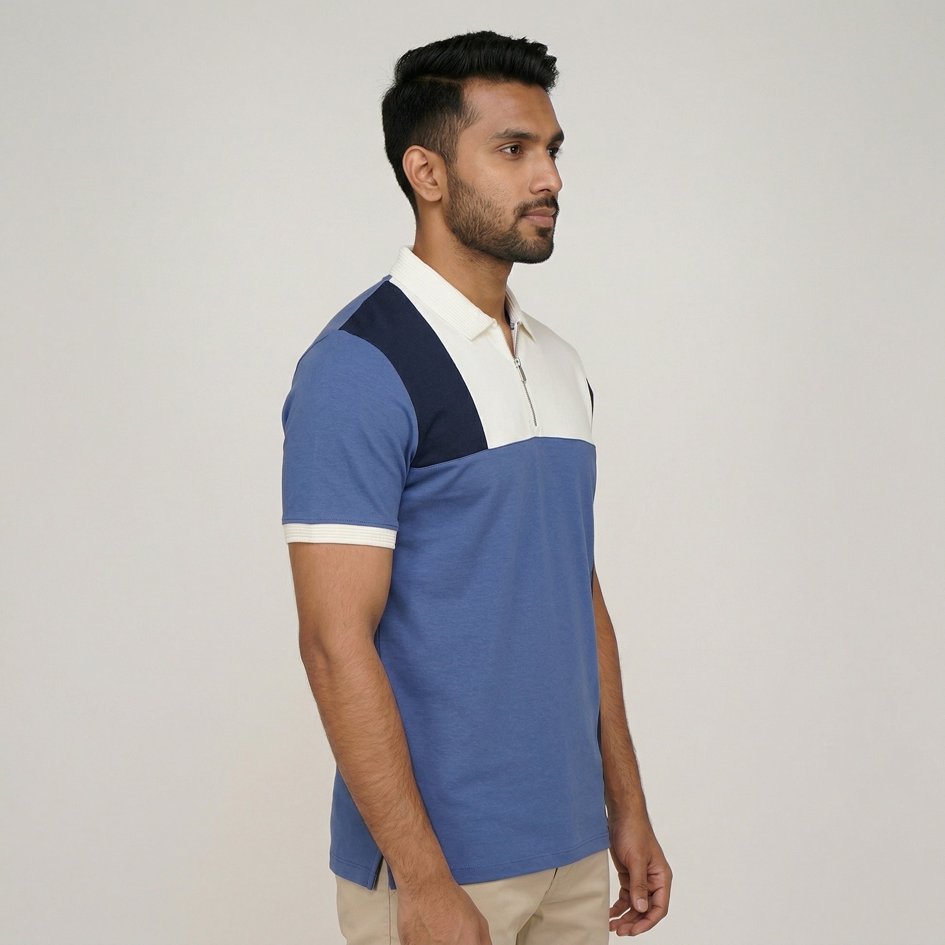 Cotton Structured Brunch Polo T-Shirt