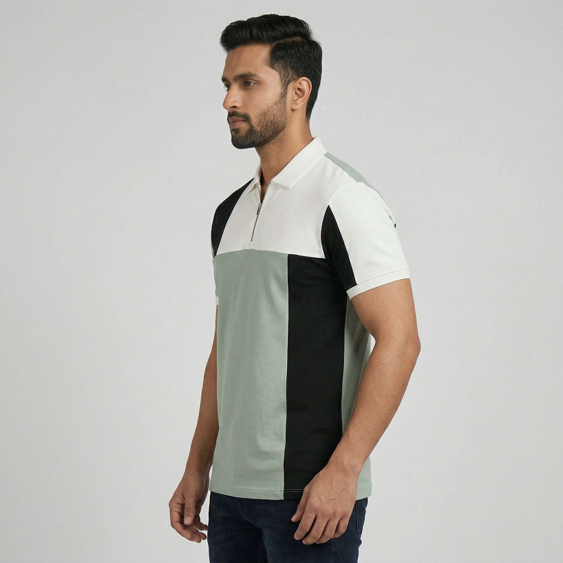 Cotton Structured Brunch Polo T-Shirt