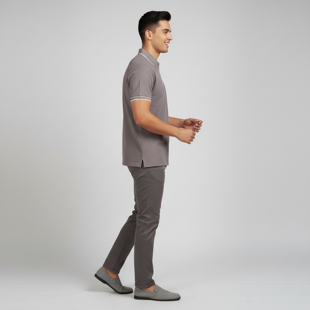 Knitted Weekend Polo T-Shirt