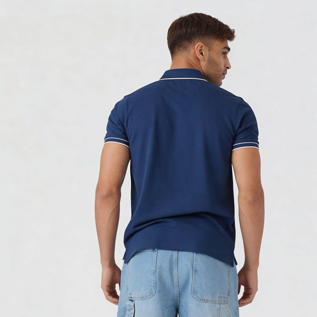 Knitted Weekend Polo T-Shirt