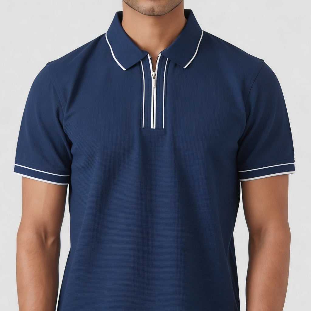 Knitted Weekend Polo T-Shirt