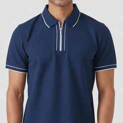 Knitted Weekend Polo T-Shirt