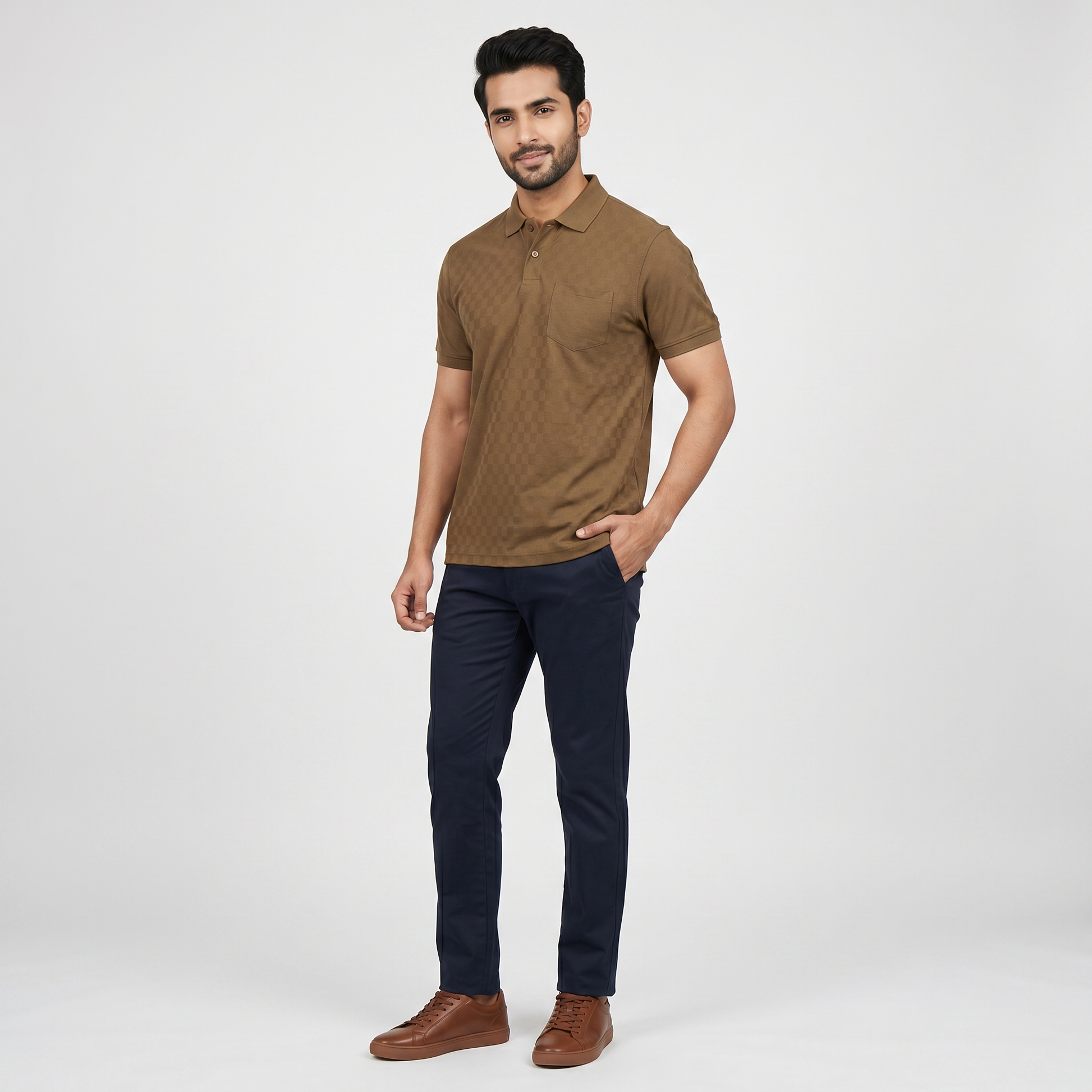 Structured Persona Polo T-Shirt