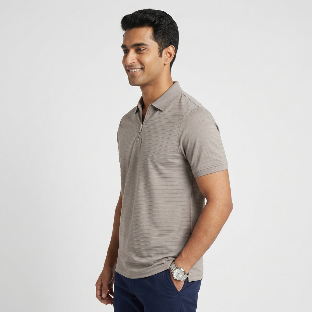 Structured Smart Polo T-Shirt