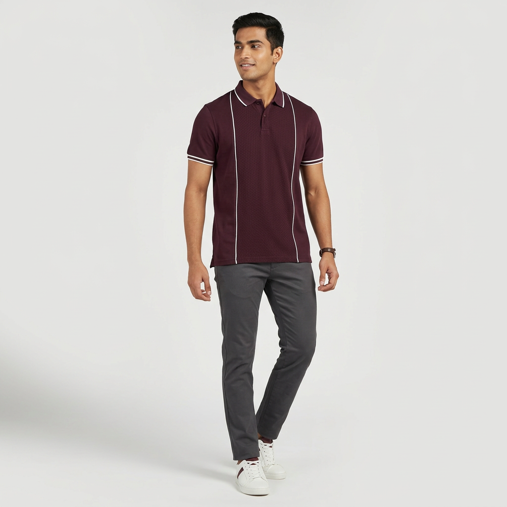 Cut and Sew Ultra Club Polo T-Shirt