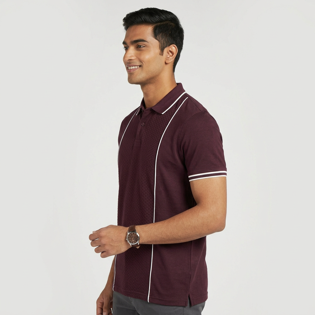 Cut and Sew Ultra Club Polo T-Shirt