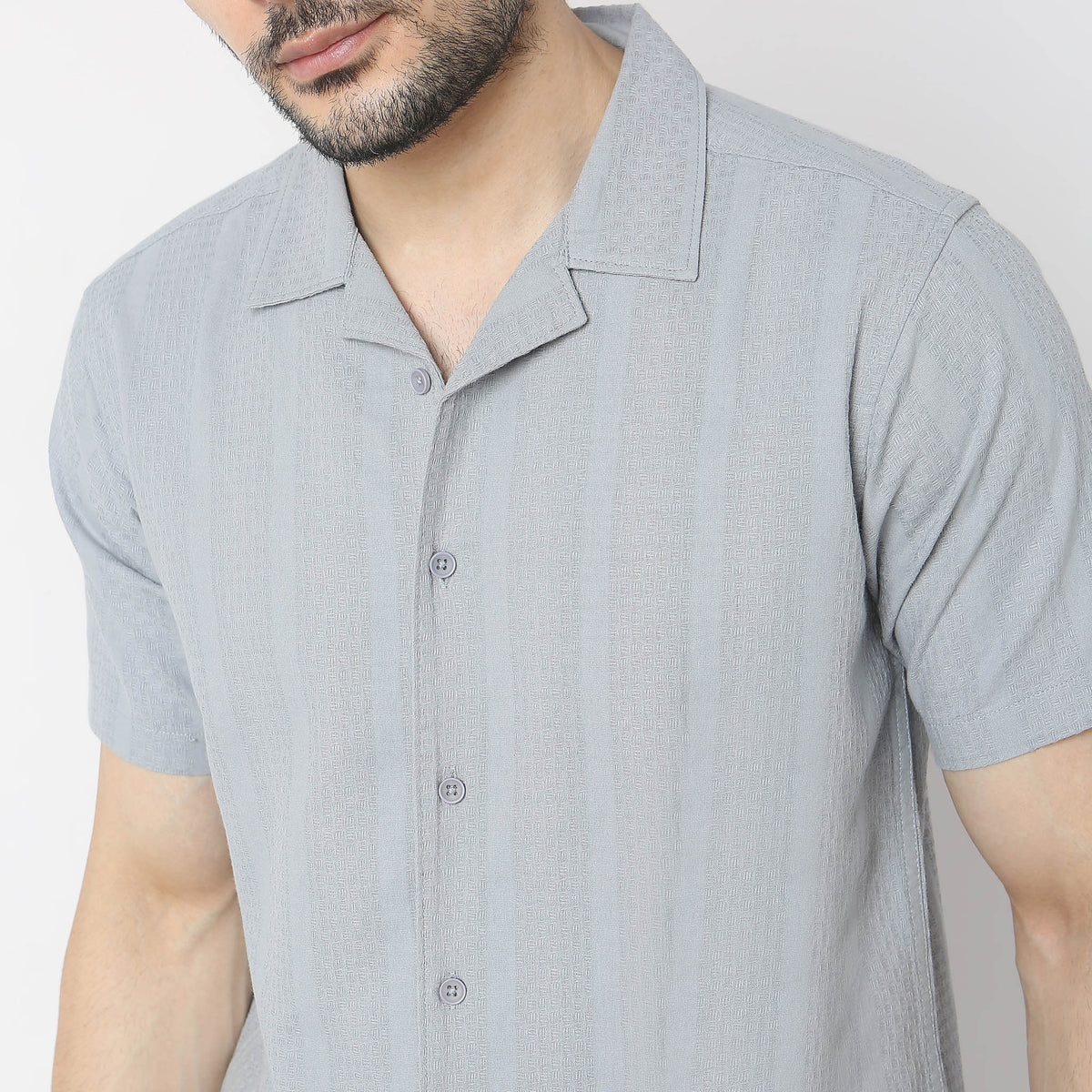 Regular Fit Structured Shirt